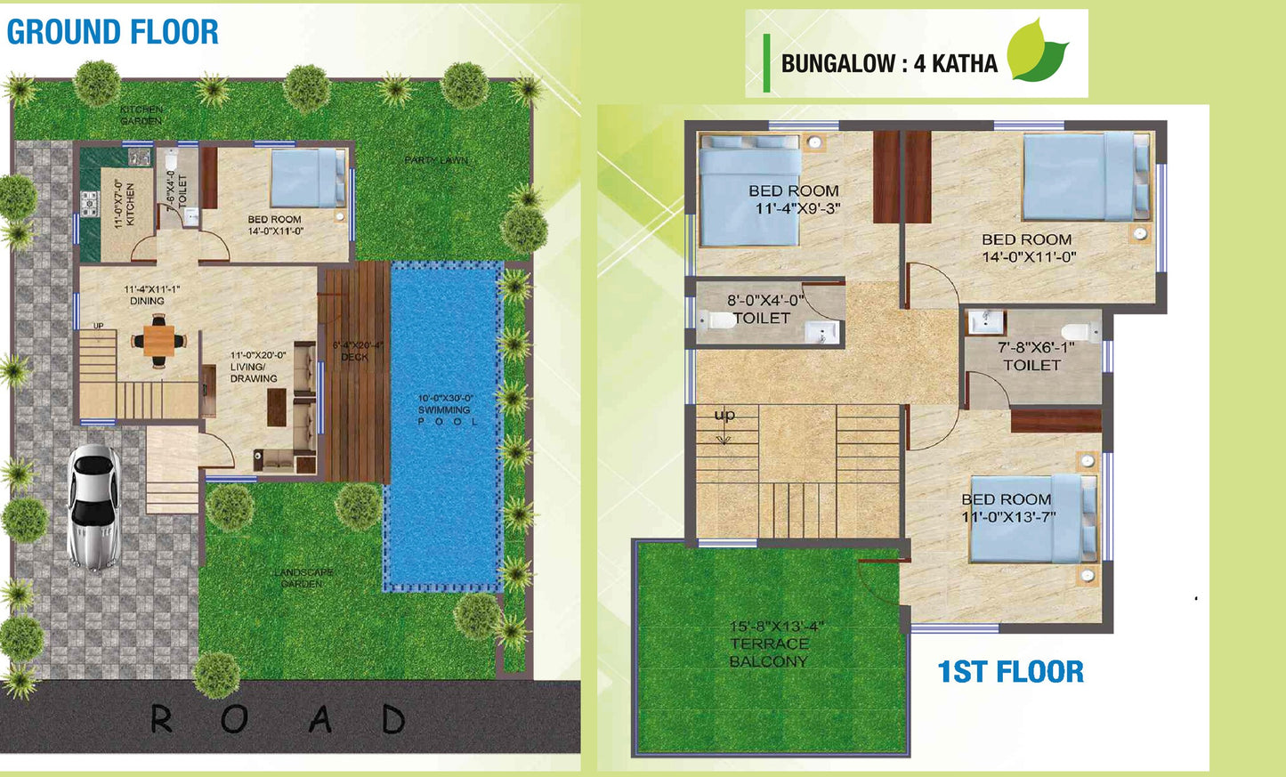 New Royal Enclave – 1.5 Katha Bungalow - Near ISKCON Temple, New Town, Price Starting From