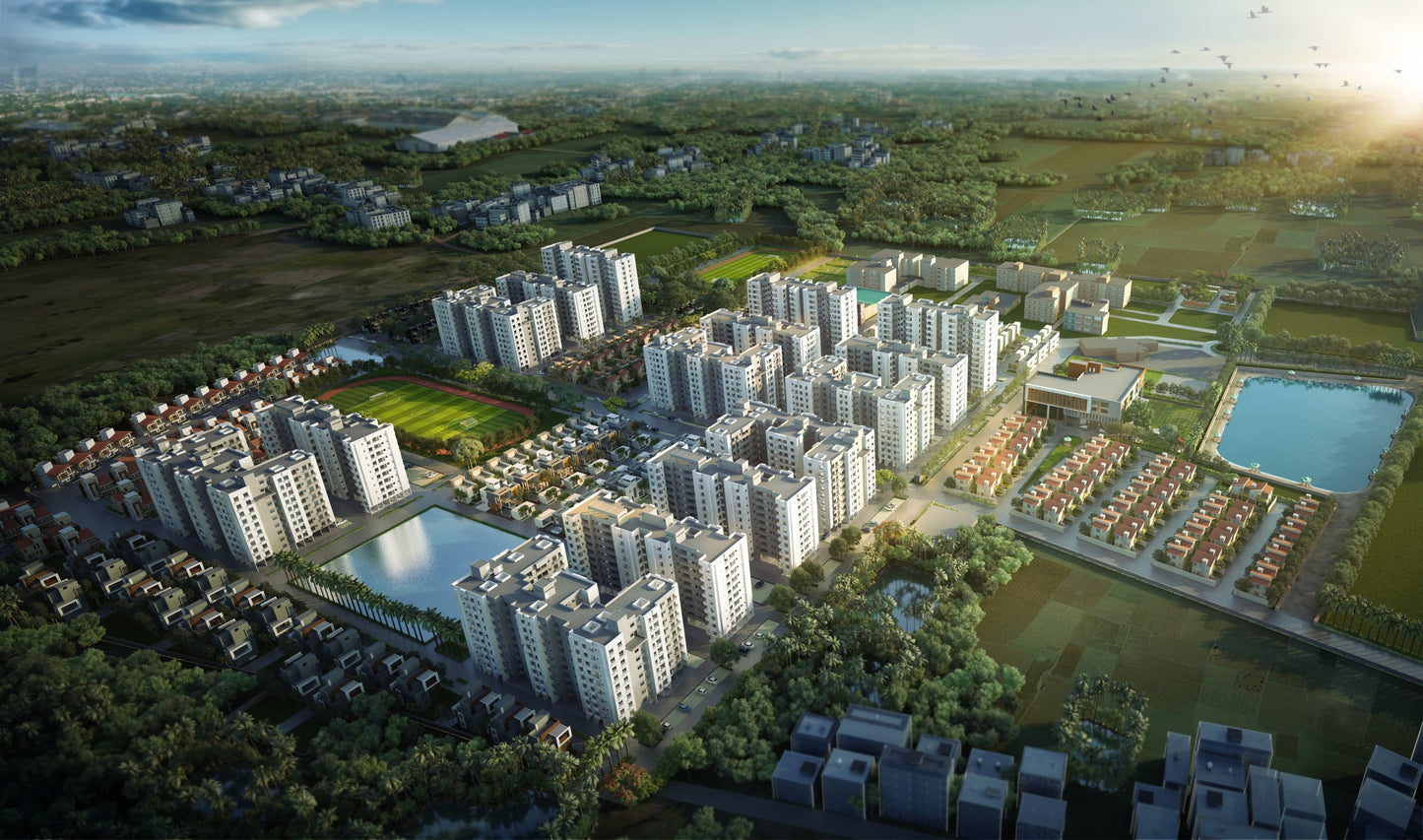 Turquoise Joka – Modern 1, 2 & 3 BHK Apartmentsin Joka, Price Starting From