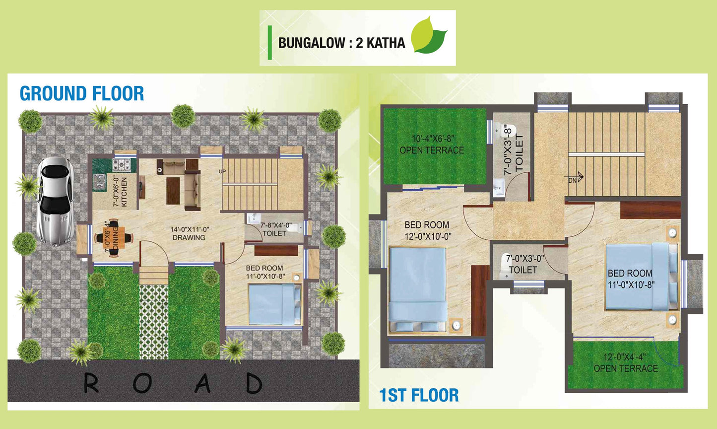 New Royal Enclave – 1.5 Katha Bungalow - Near ISKCON Temple, New Town, Price Starting From