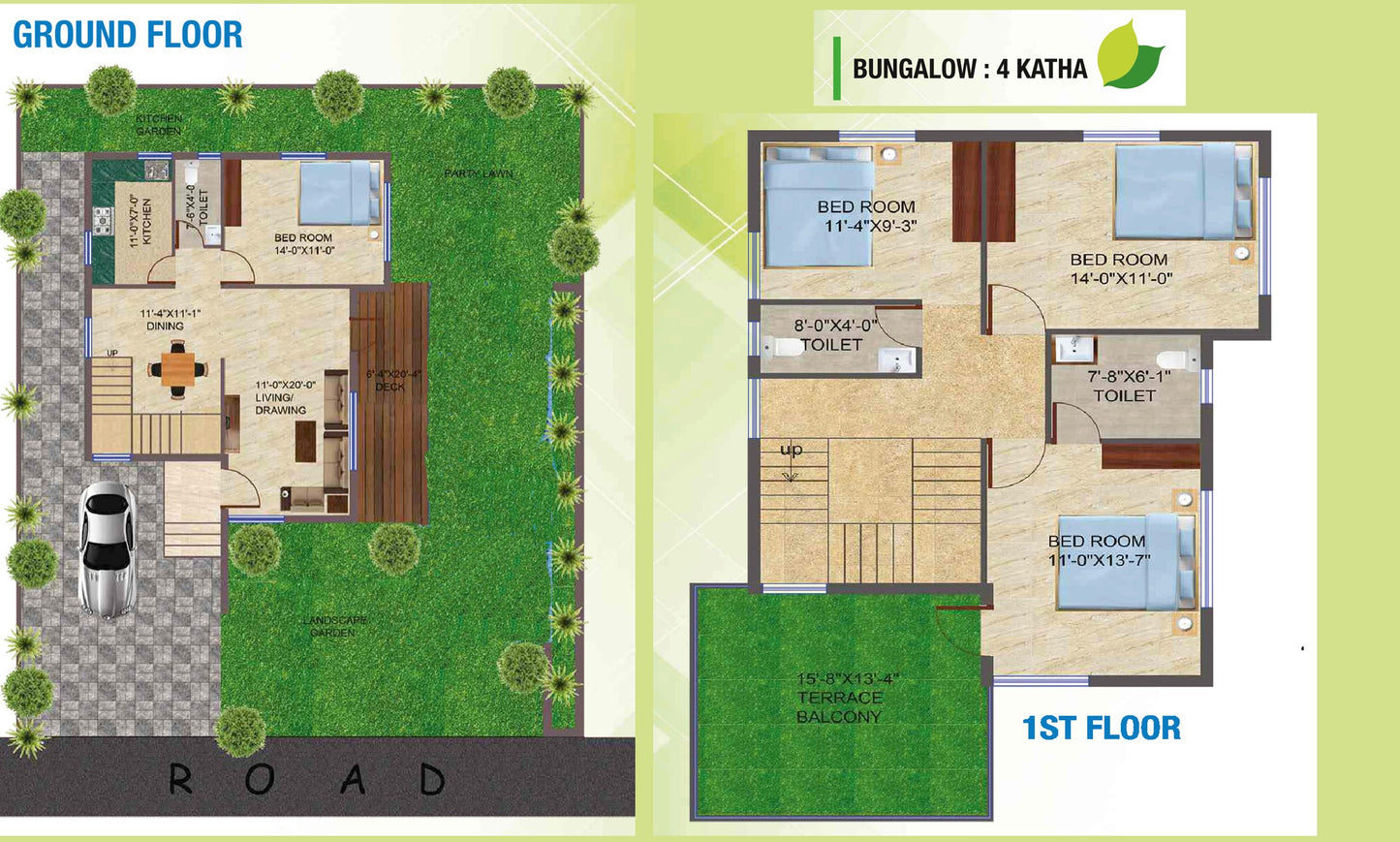 New Royal Enclave – 1.5 Katha Bungalow - Near ISKCON Temple, New Town, Price Starting From