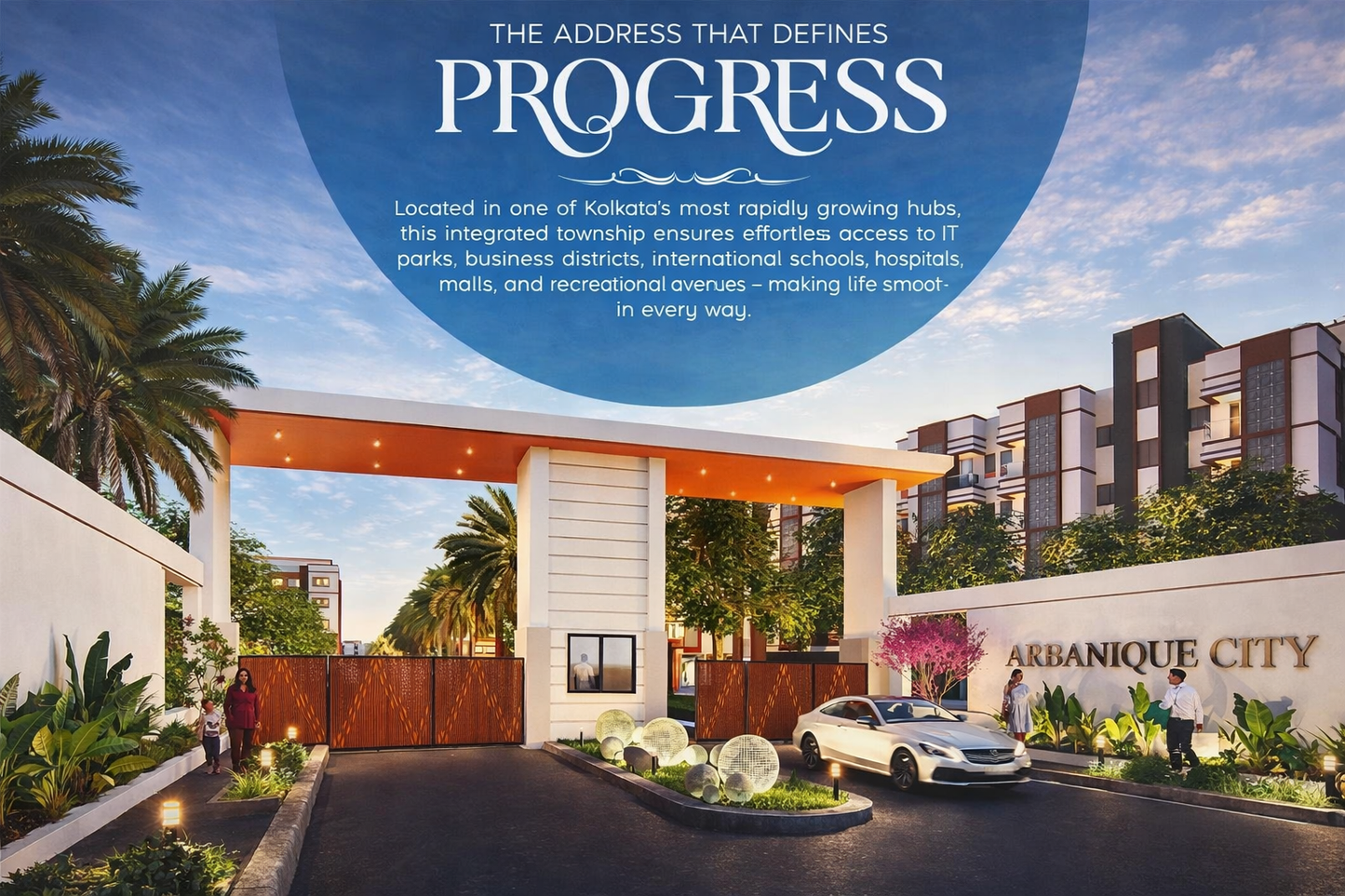 Arbanique City – Smart Apartment Living Beside ISKCON Temple, New Town, Price Starting From